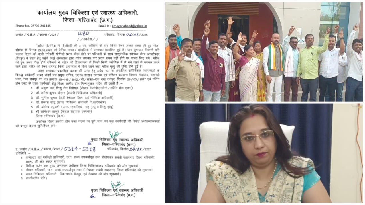 झोलाछाप डॉक्टर बना मौत का सौदागर: अवैध क्लिनिक की लापरवाही से जच्चा-बच्चा की दर्दनाक मौत, प्रशासन की चुप्पी पर आदिवासी समाज में उबाल…